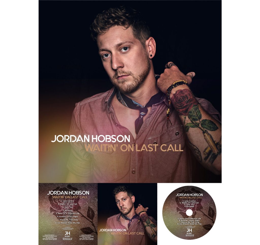 Jordan Hobson album cover design