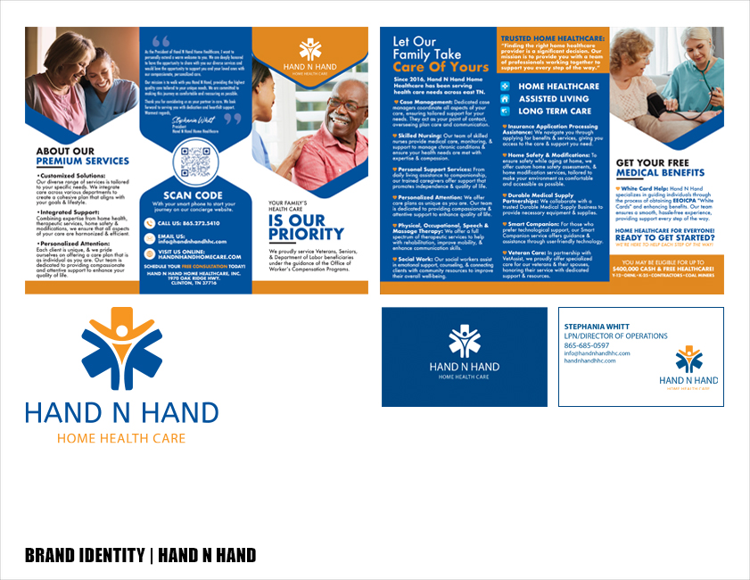 knoxville brand identity hand n hand 